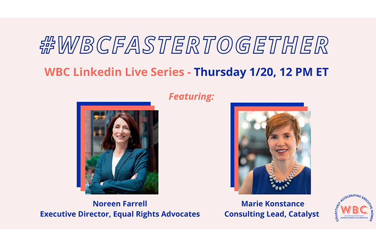 WBC Faster Together Pay Parity featuring Noreen Farrell