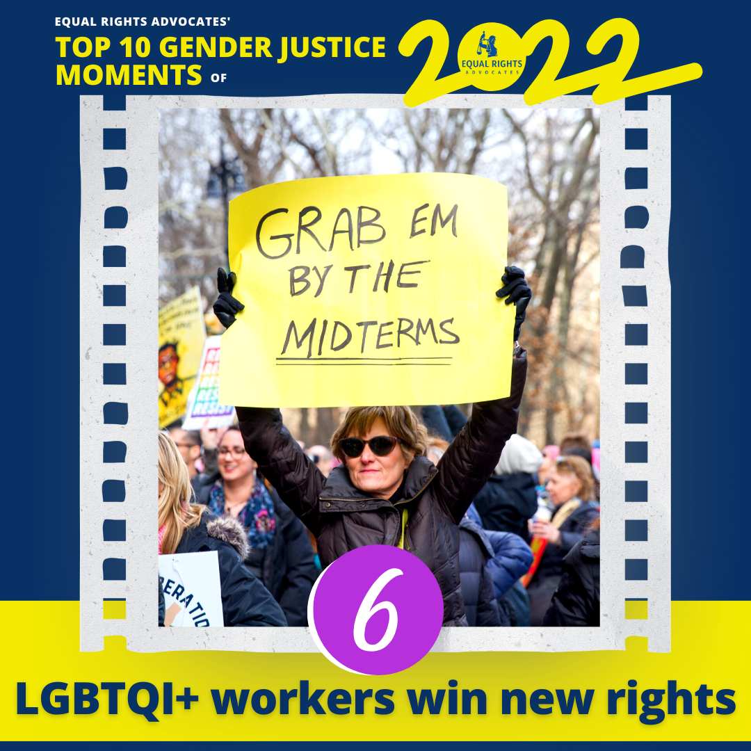 6: LGBTQI+ workers win new rights
