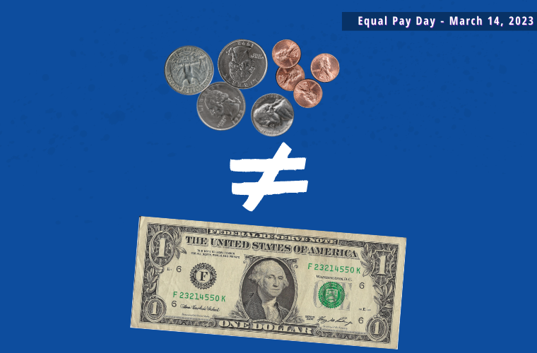 Equal Pay Day March 14, 2023