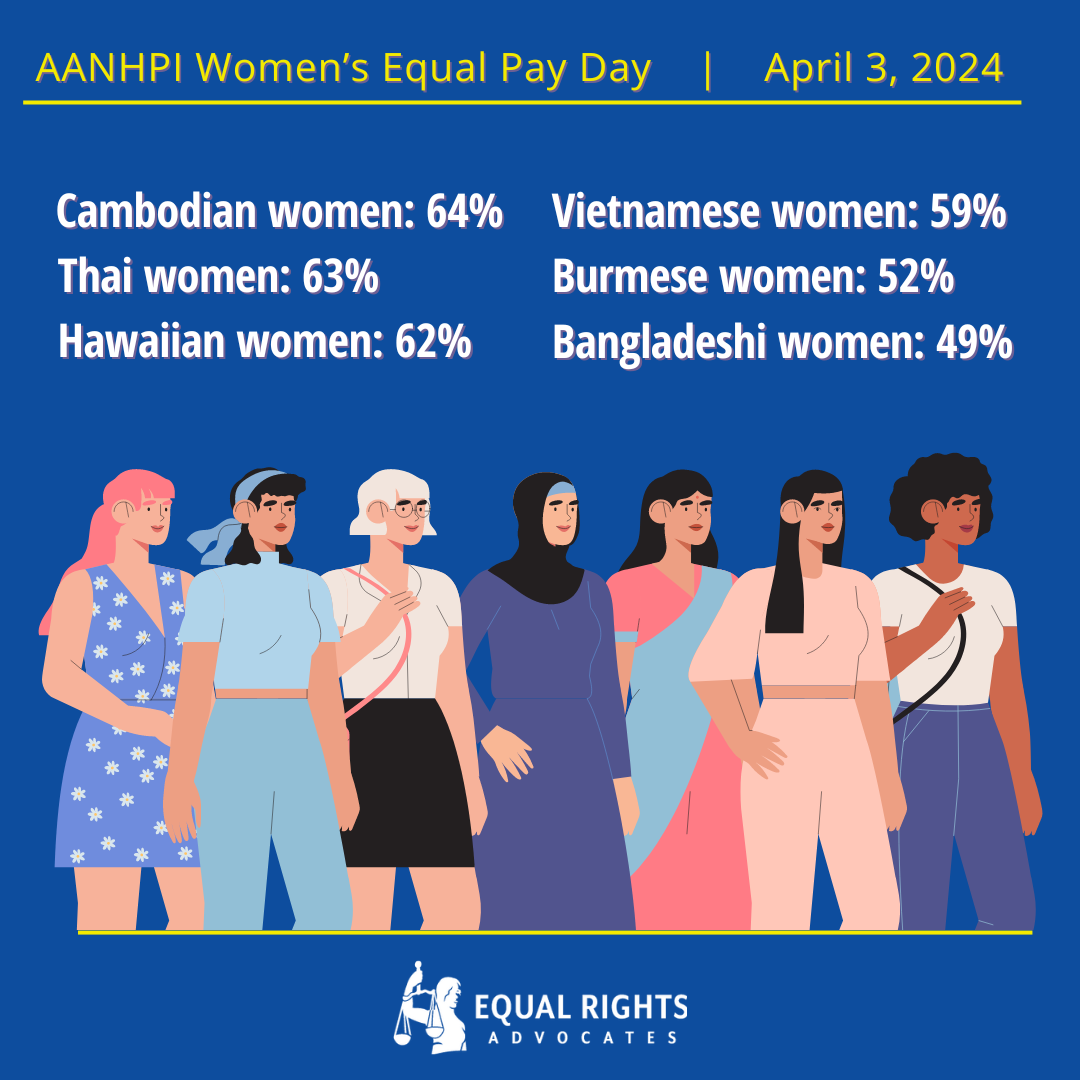 AANHPI Women's Equal Pay Day | April 3, 2024 