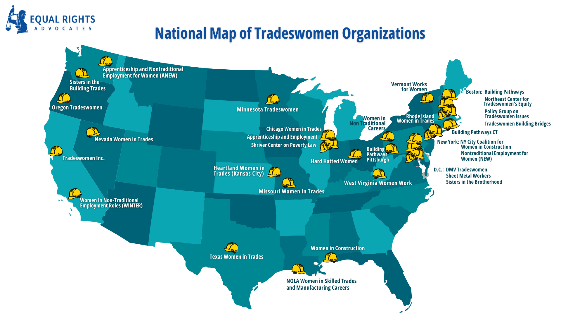 Taskforce Members Map