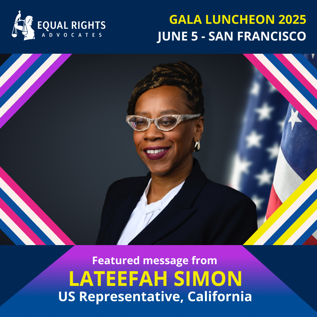 Featured message from Lateefah Simon, US Representative, California