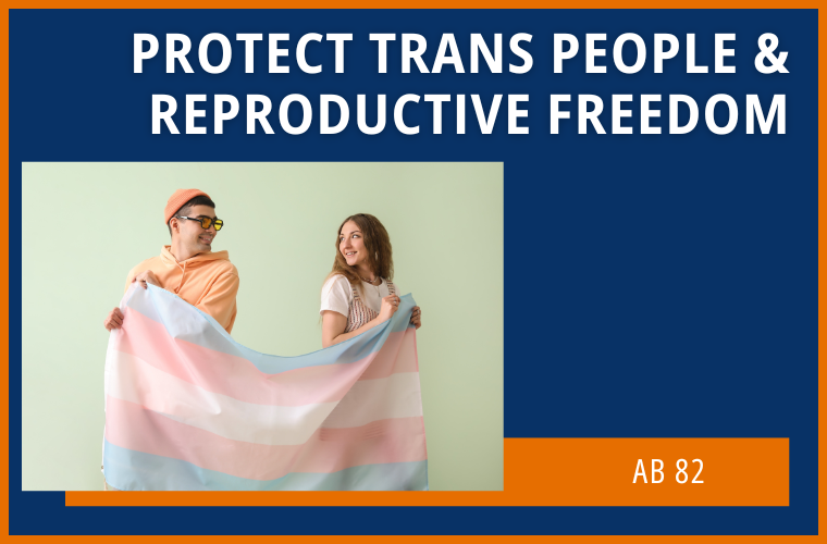 Protect Trans People & Reproductive Freedom - AB 82