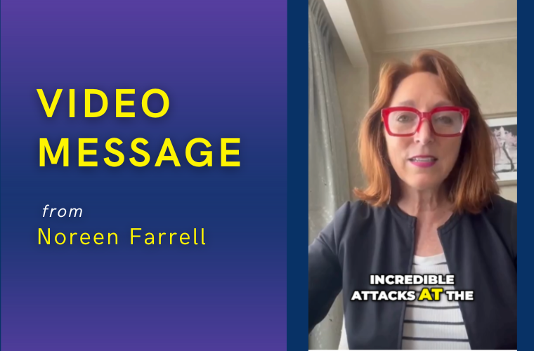 Video Message from Noreen Farrell