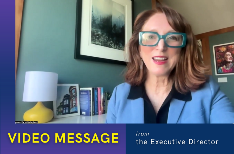 Video Message from the Executive Director