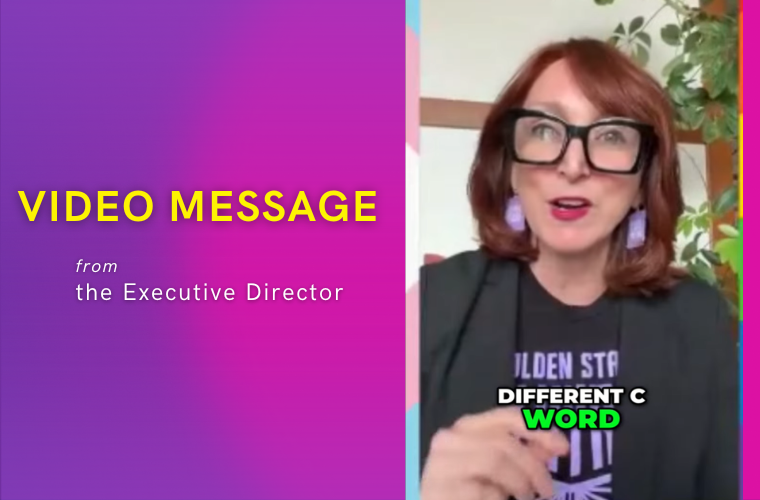 Video message from the Executive Director