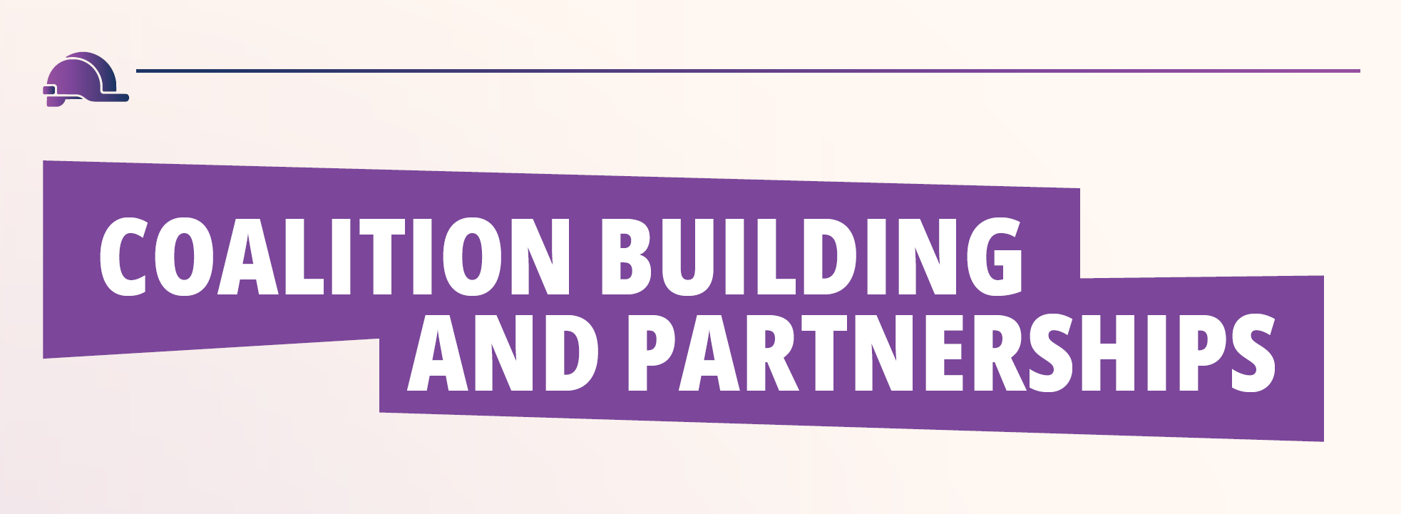 Coalition Building and Partnerships